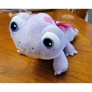 Disney Frozen 2 Bruni the Fire Spirit Salamander 9" Purple Plush Stuffed Animal